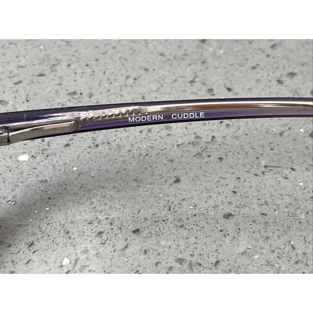 MODERN CUDDLE BLUE 44-16-130 Youth Eyeglass Frames ONLY  full rim purple